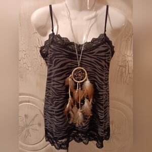 Native American Dreamcatcher Necklace